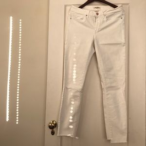 Levi’s Made & Crafted Empire Skinny White Raw Hem